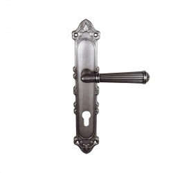Ручка на планке для межкомнатных дверей Villani de luxe WL75-Z189 – BRN