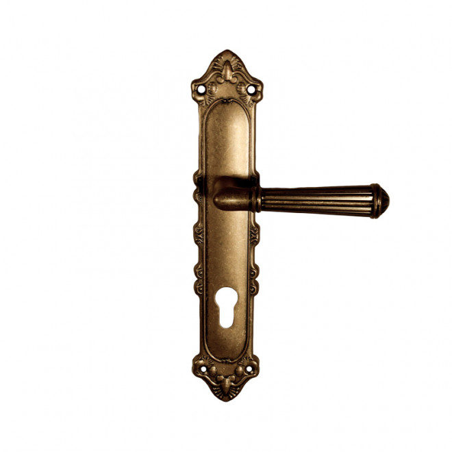 Ручка на планке для межкомнатных дверей Villani de luxe WL75-Z189 – MOB