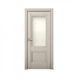 Дверь межкомнатная Aurum Doors 31 ПО (Силк Грей, сатинат)