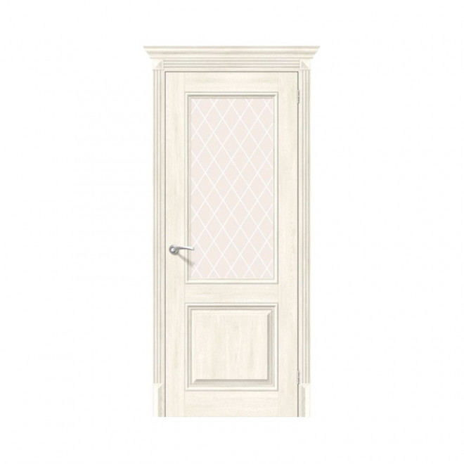 Дверь межкомнатная El'Porta Эко Classico 33 (Nordic Oak / White Crystal)