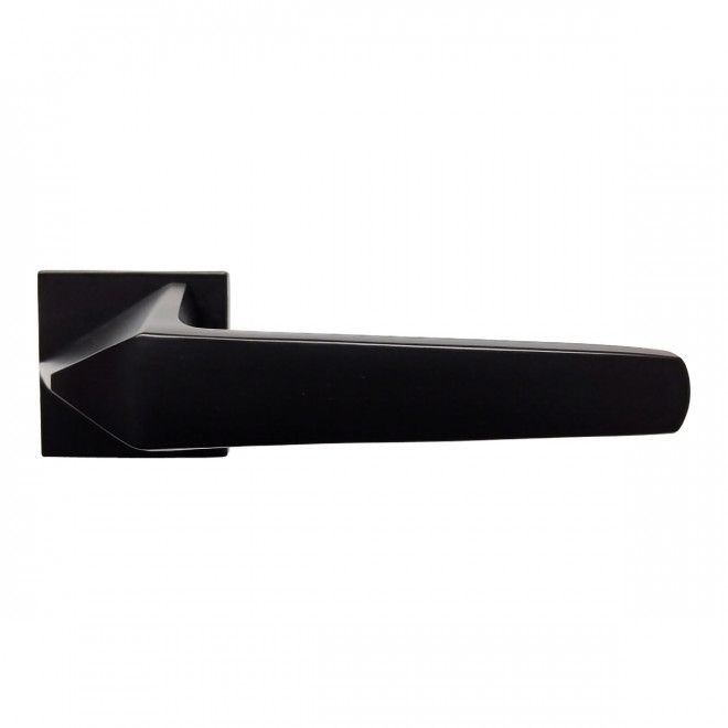 Ручка на розетке для межкомнатных дверей GCM AZQ 193 – BLACK