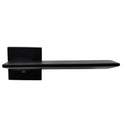 Ручка на розетке для межкомнатных дверей GCM AZQ 200 – BLACK
