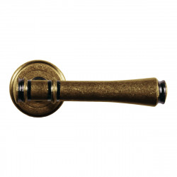 Ручка на розетке для межкомнатных дверей Villani de luxe FTZ64-Z330 – MOB
